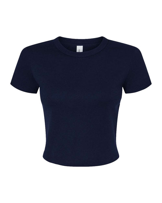 Bella + Canvas Micro Rib Crop Top