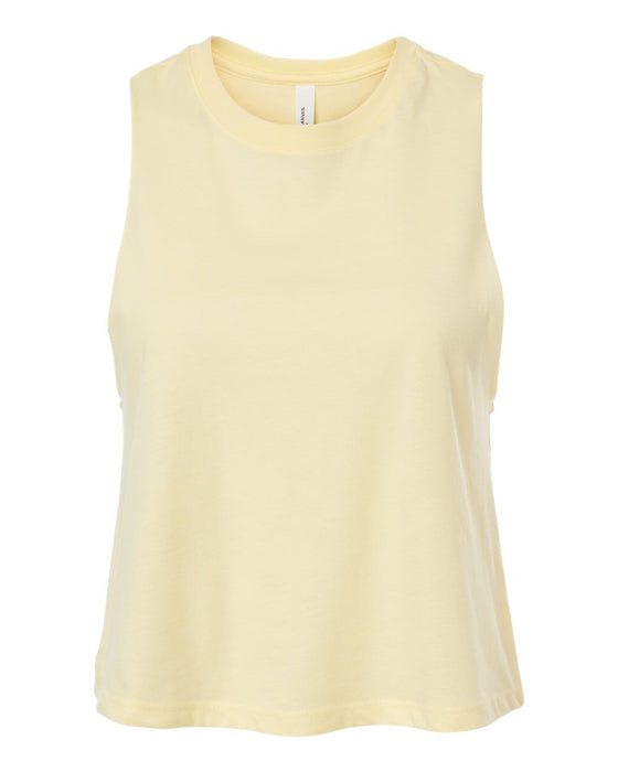 Bella + Canvas Racerback Crop Top