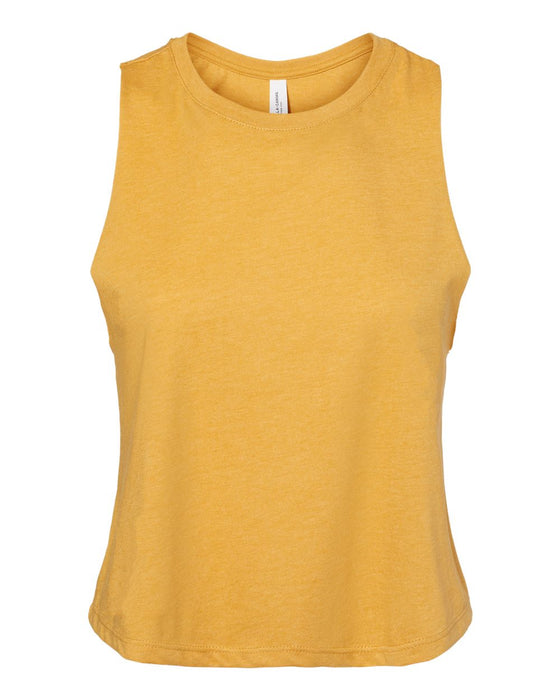 Bella + Canvas Racerback Crop Top