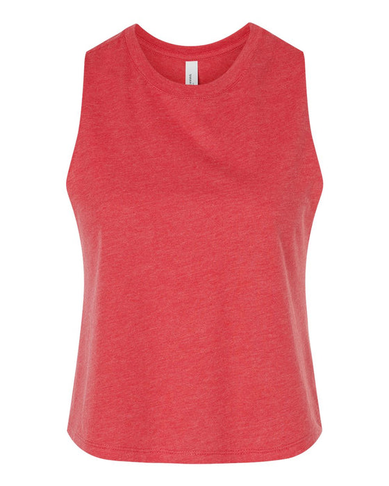 Bella + Canvas Racerback Crop Top