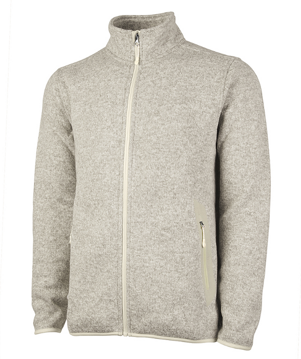 Charles River Apparel Heathered Fleece Jacket