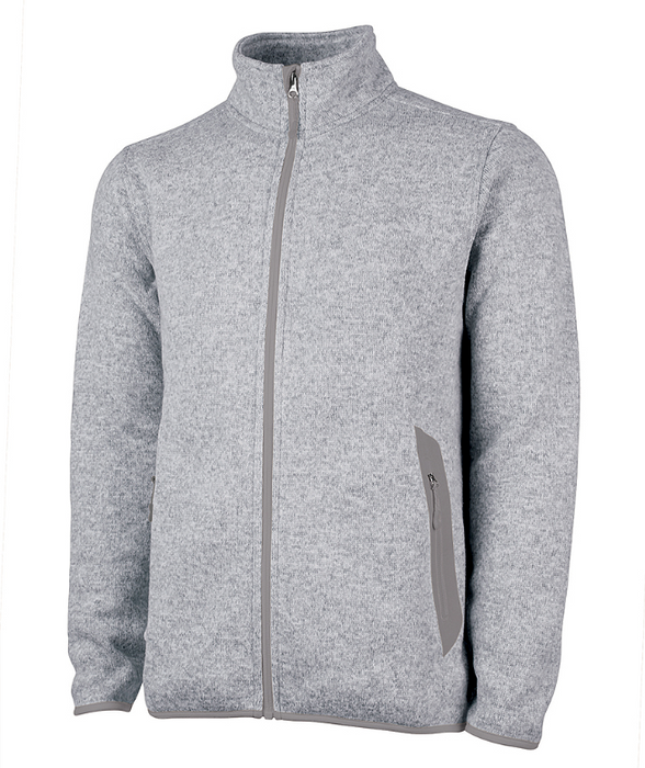 Charles River Apparel Heathered Fleece Jacket