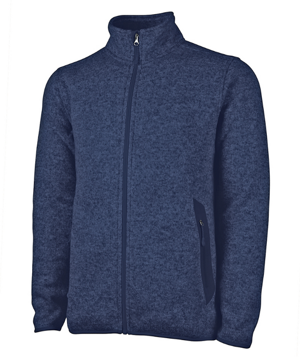 Charles River Apparel Heathered Fleece Jacket