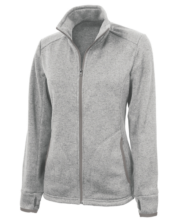 Charles River Apparel Heathered Fleece Jacket
