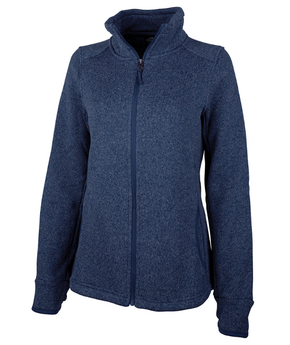 Charles River Apparel Heathered Fleece Jacket