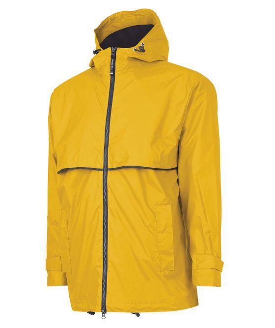 Charles River Apparel Men's New Englander Rain Jacket - GroupGear