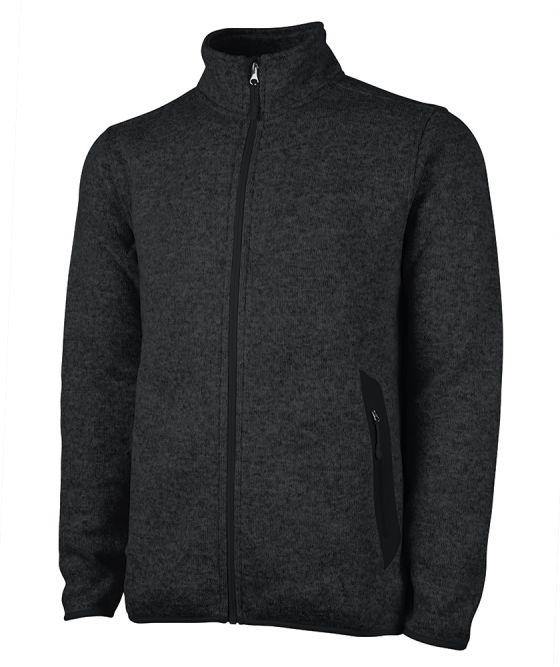 Charles River Apparel Men's Heathered Fleece Jacket – GroupGear