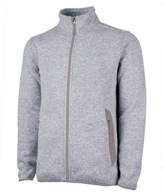 Charles River Grey Full Zip Up Jacket